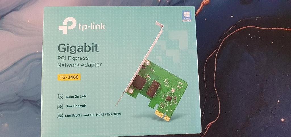 TP-Link PCI Express Netwerkkaart 1Gb, Ophalen, Nieuw, Intern, TP-Link