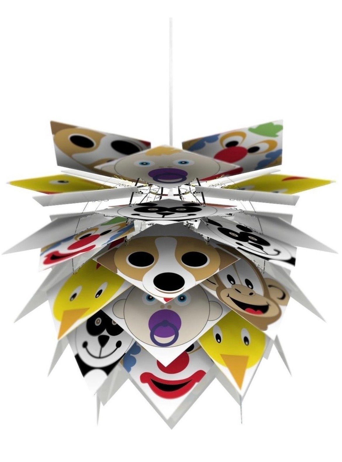Dyberg Larsen Illumin Plafondlamp Follow Your Age 45 Cm, Ophalen, Zo goed als nieuw, Kunststof, Overige fittingen