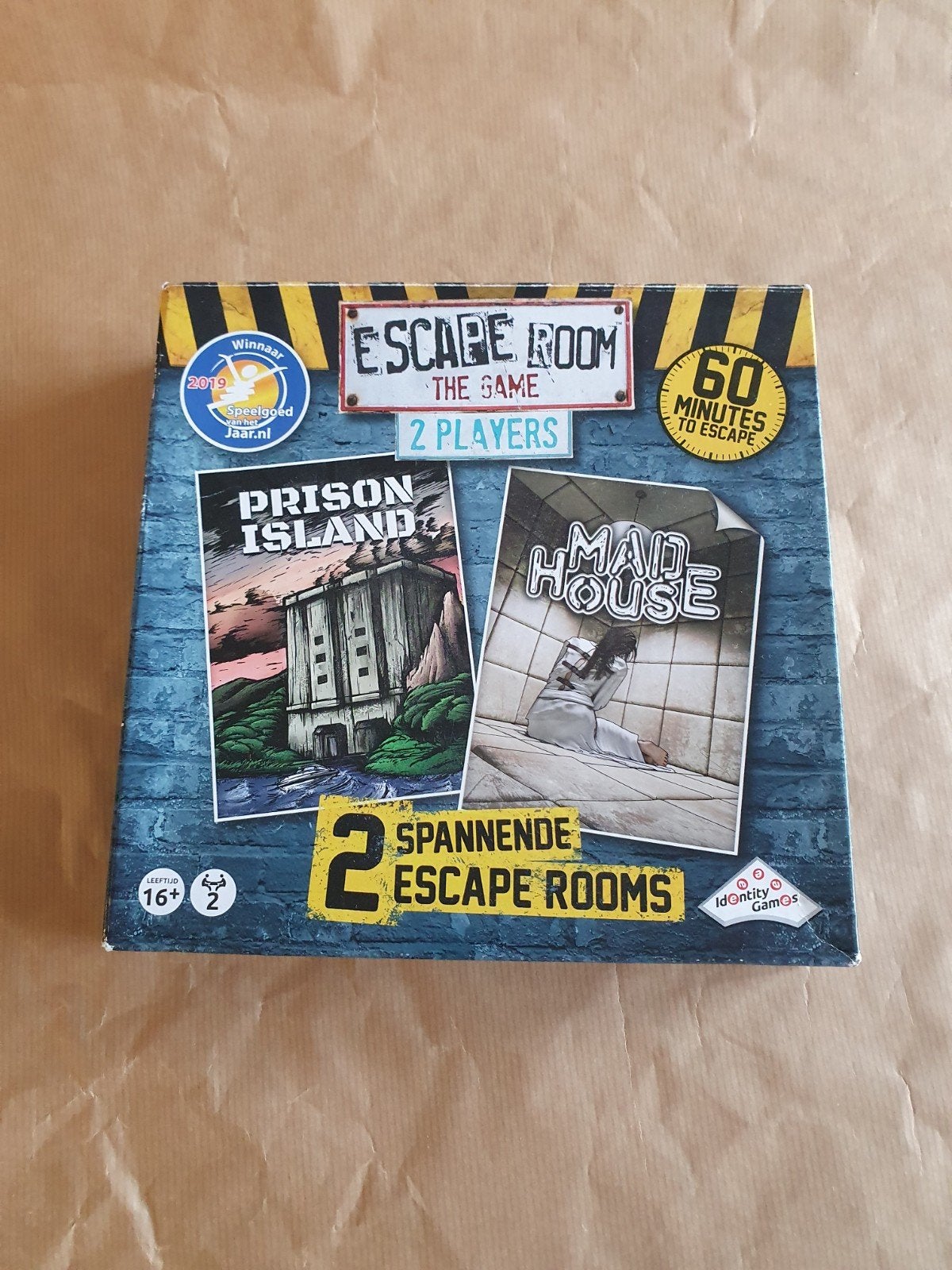 Escape Room The Game: Prison Island & Mad House (2 spelers), Een of twee spelers, Ophalen of Verzenden, Gebruikt, Identity Games