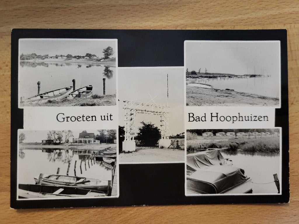 ansicht ZAANDAM Bad Hoophuizen, Ophalen of Verzenden, Voor 1920, Noord-Holland