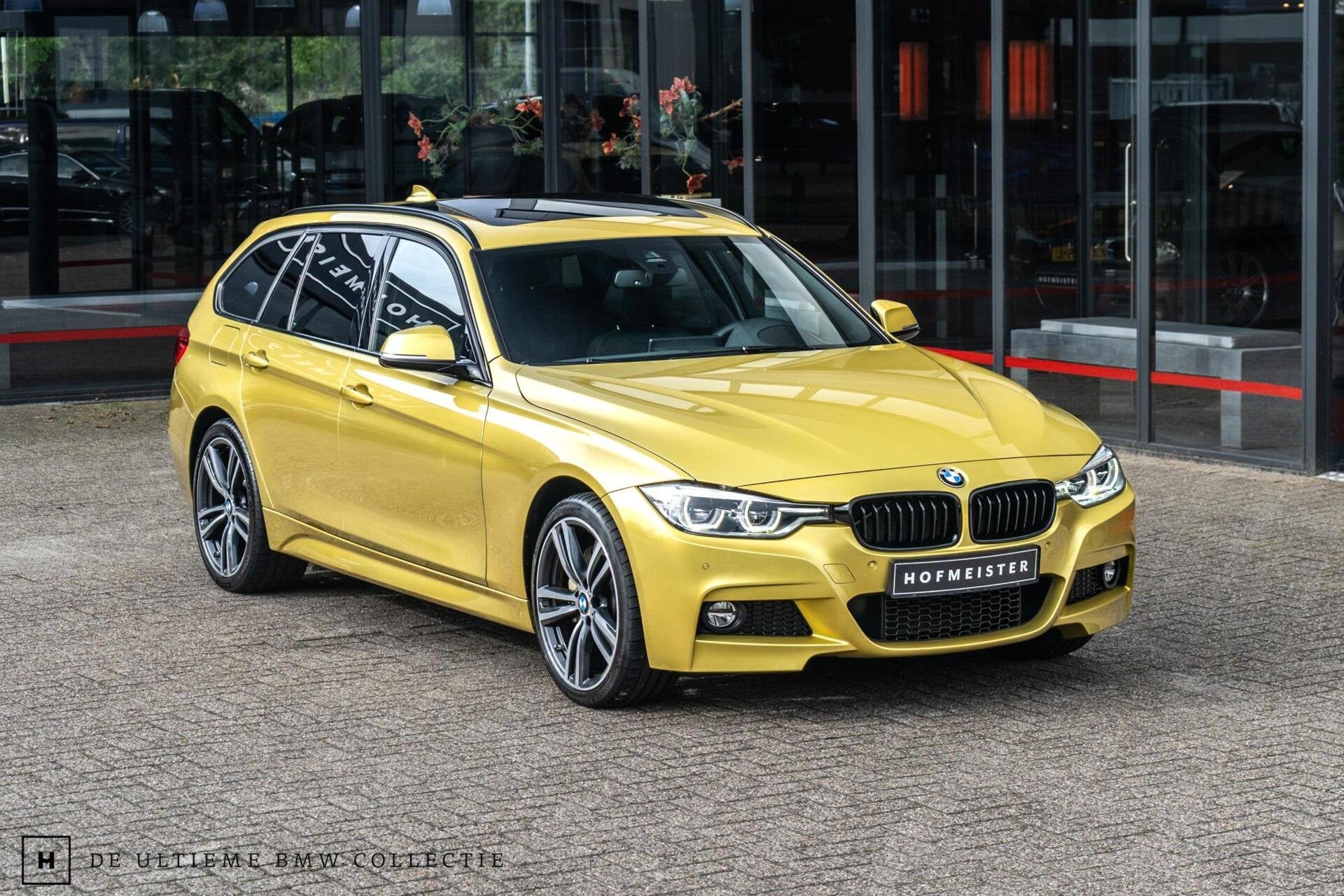 BMW 340i xDrive Touring LCI | Pano | Individual Austin Gelb, Auto's, Dealer onderhouden, 1800 kg, Vierwielaandrijving, 2998 cc