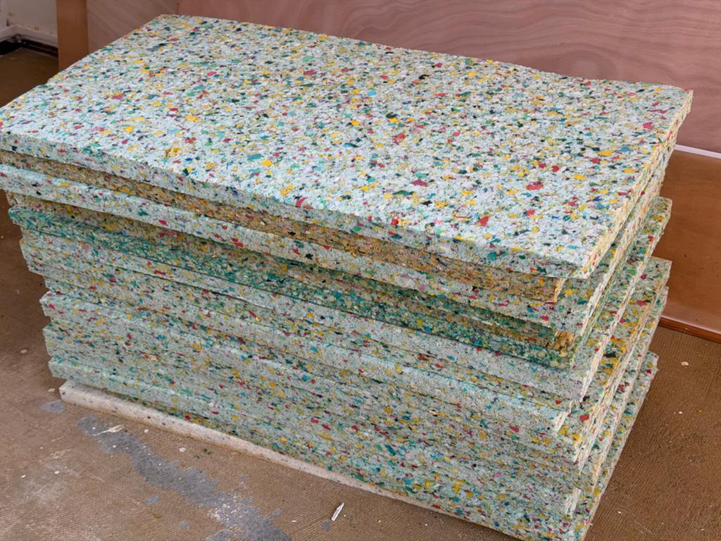 Geluidsisolatie platen - 17 stuks van +- 50x100cm, Ophalen, Gebruikt, Overige kleuren, 50 tot 100 cm