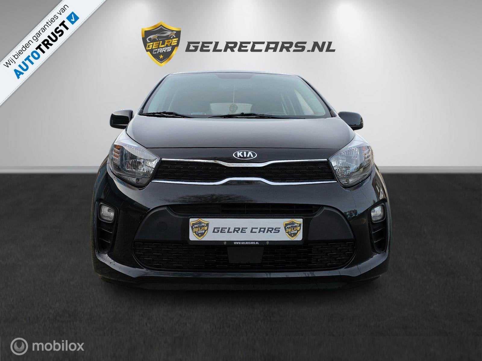 Kia Picanto 1.2 CVVT DynamicPlusLine TOPPER, Auto's, Stof, Gebruikt, Zwart, Zwart
