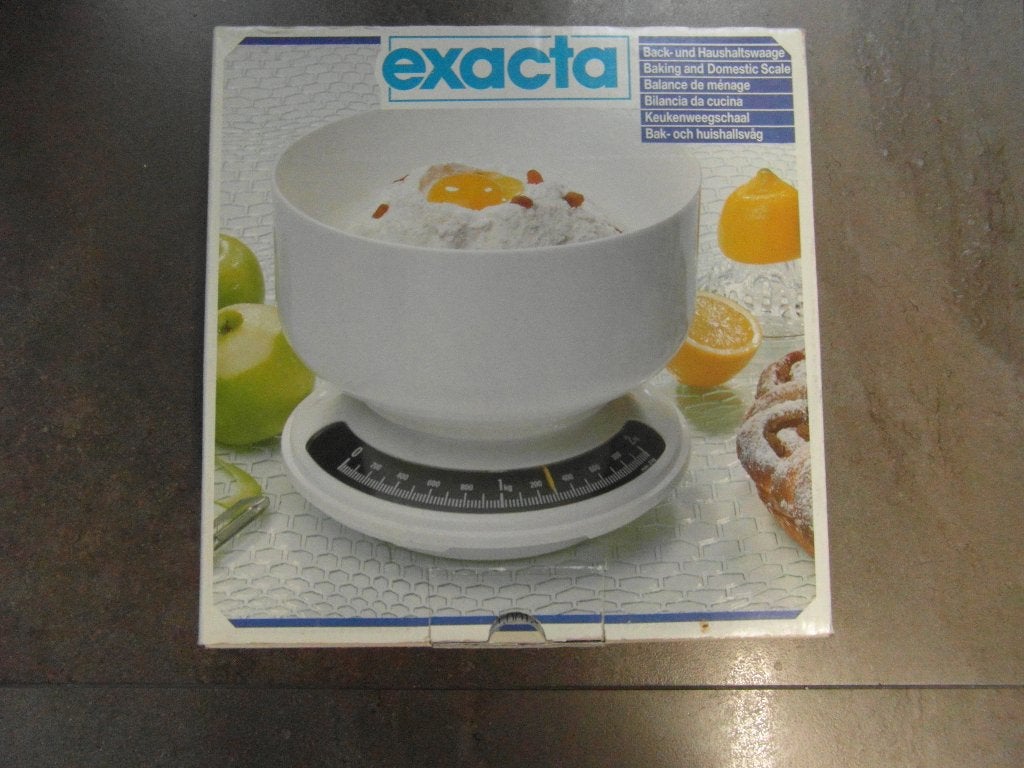 exacta keukenweegschaal, Witgoed en Apparatuur, Minder dan 10 kg, Keukenweegschaal, Nieuw, Ophalen of Verzenden