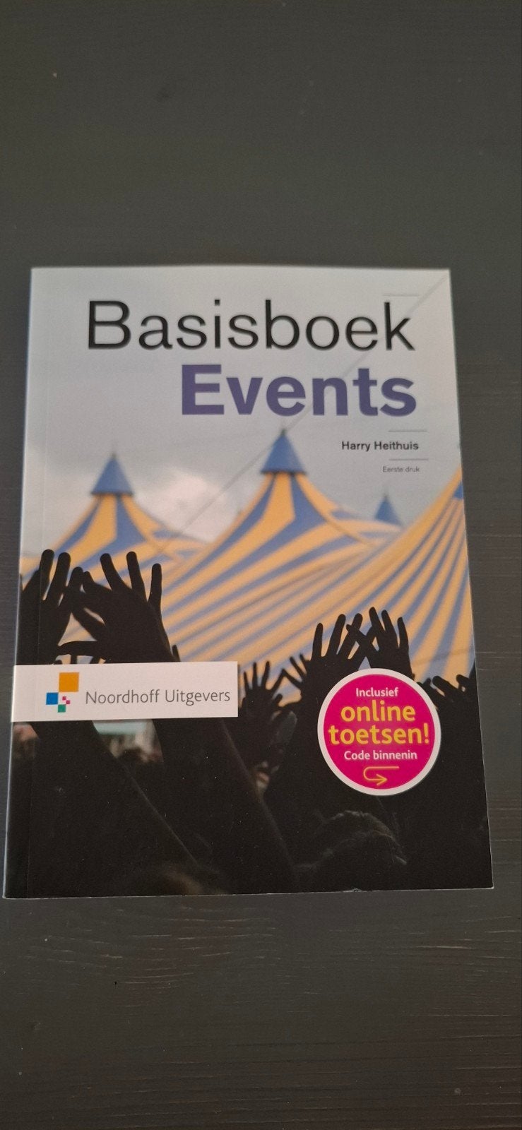 Basisboek Events - Harry Heithuis - Eerste druk, Boeken, Ophalen of Verzenden, Nieuw, HBO, Harry Heithuis