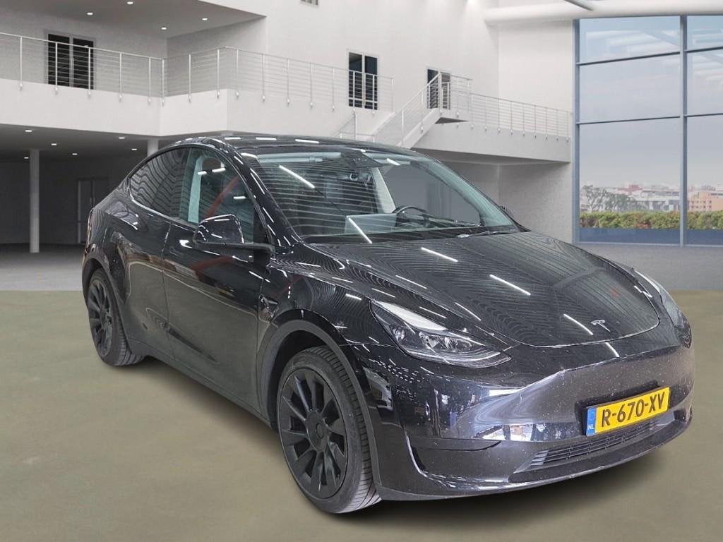 Tesla Model Y Standard RWD Plus 351pk [ TREKHAAK+LFP ACCU+AU, Auto's, Tesla, Automaat, Achterwielaandrijving, Gebruikt, Zwart
