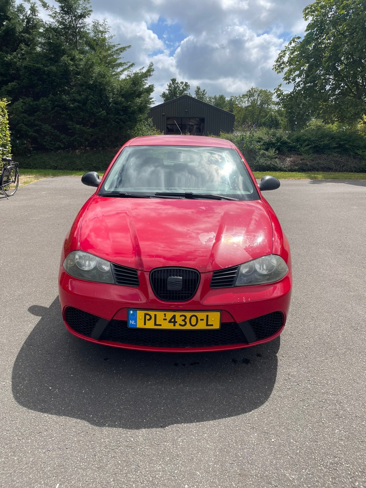 Seat Ibiza 1.2 47KW 2006 Rood, Auto's, Seat, Voorwielaandrijving, 1198 cc, Ibiza, Handgeschakeld