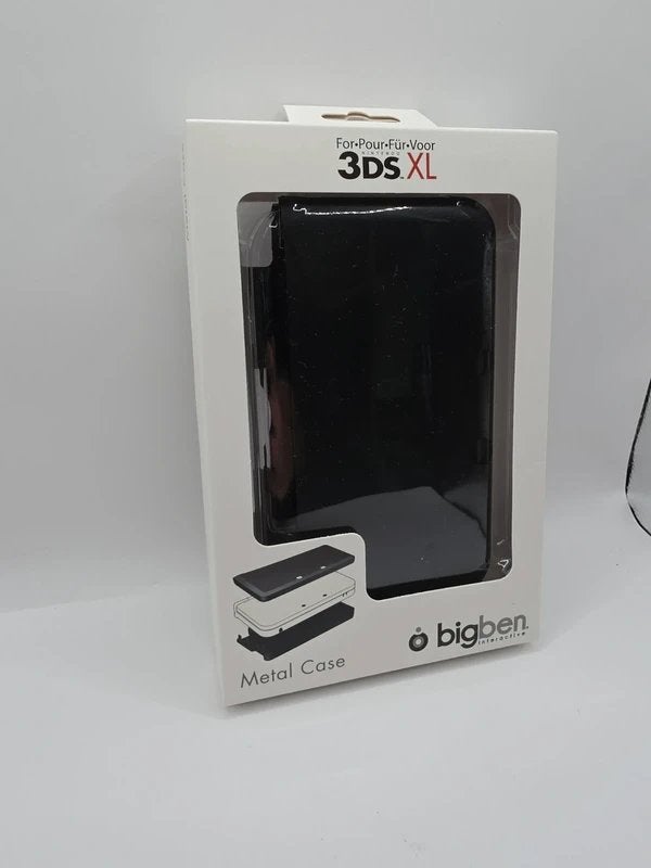 Bigben Nintendo 3DS XL Metalen Beschermhoes – Zwart, Spelcomputers en Games, 11-1 Hokotate-cho, Kamitoba, Minami-ku, Kyoto 601-8501, Japan