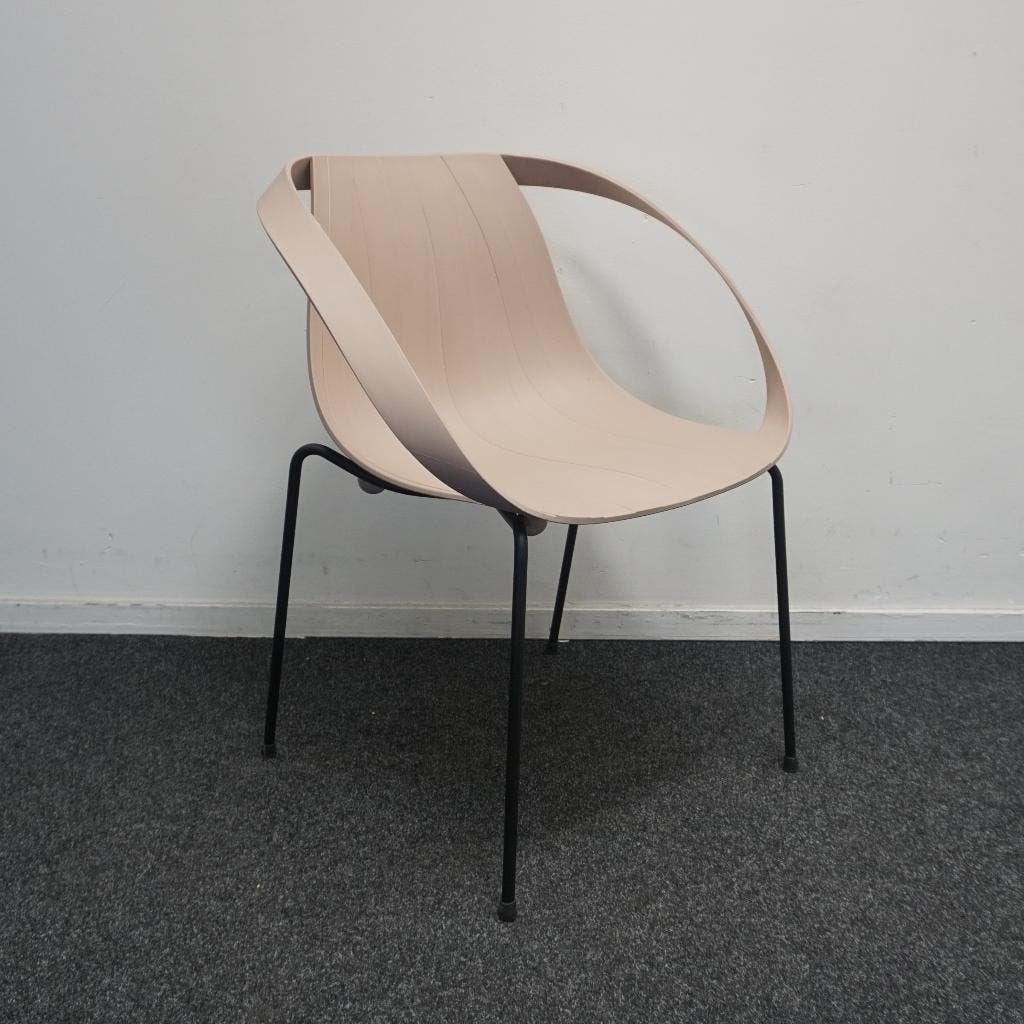 Moroso Impossible Wood tuinstoel | Armstoel | Beige, Tuinstoel, -, Ophalen of Verzenden, Vier