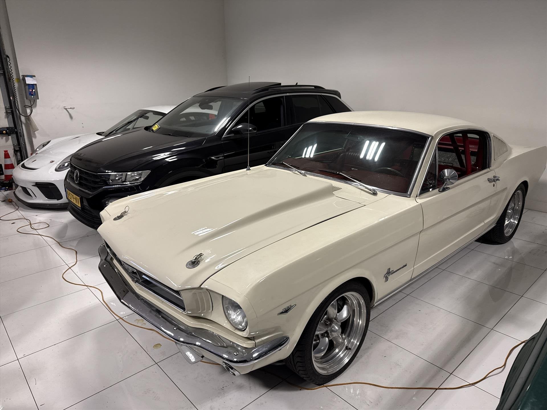 Ford Mustang Wij hebben diverse mustangs op voorraadprijs va, Auto's, Ford, Gebruikt, Zwart, 4 stoelen, Bedrijf