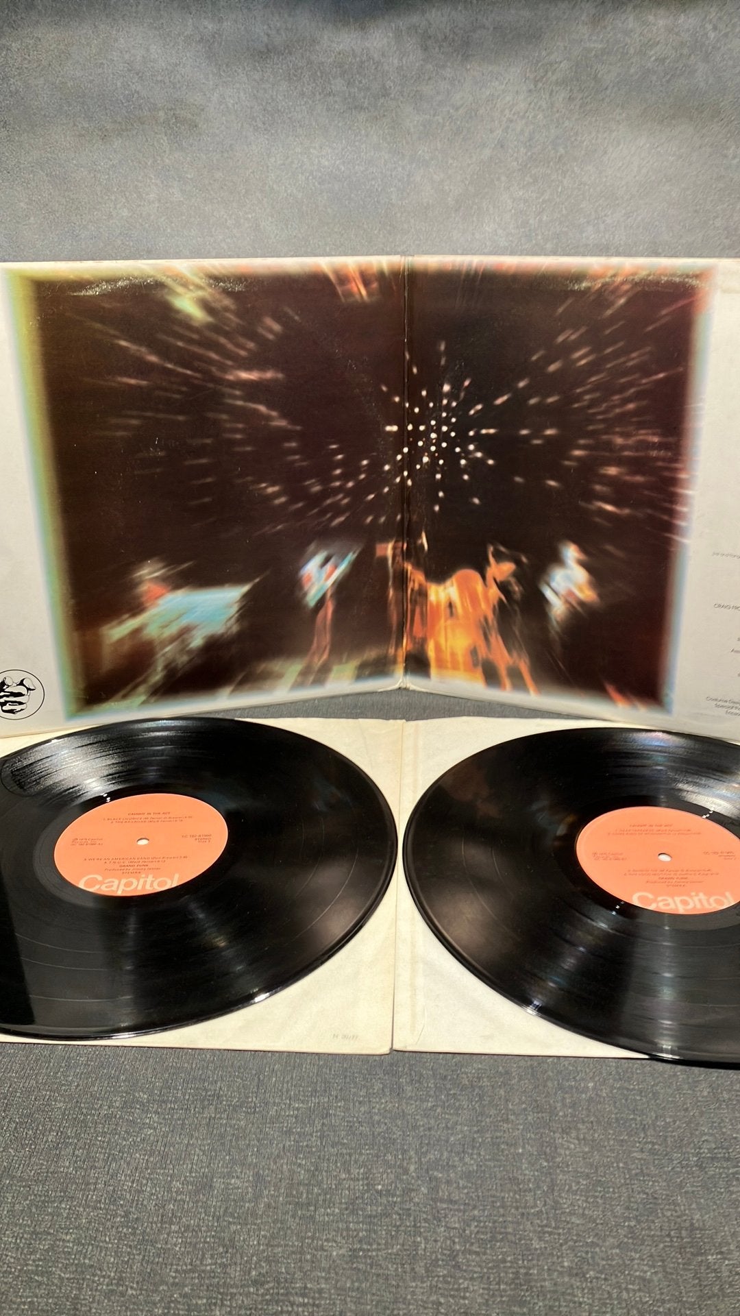 Grand Funk Rairoad.  — Caught in the Act, Cd's en Dvd's, Originele persing, Gebruikt, Hard Rock, Ophalen of Verzenden