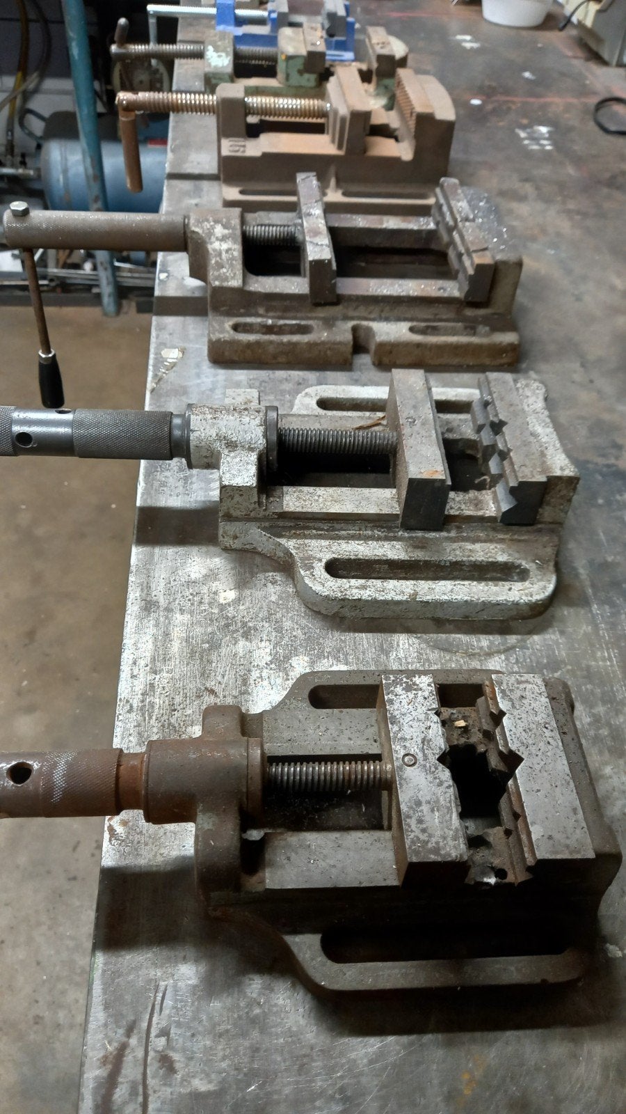 machineklemen diverse maten, Doe-het-zelf en Verbouw, Ophalen, Gebruikt