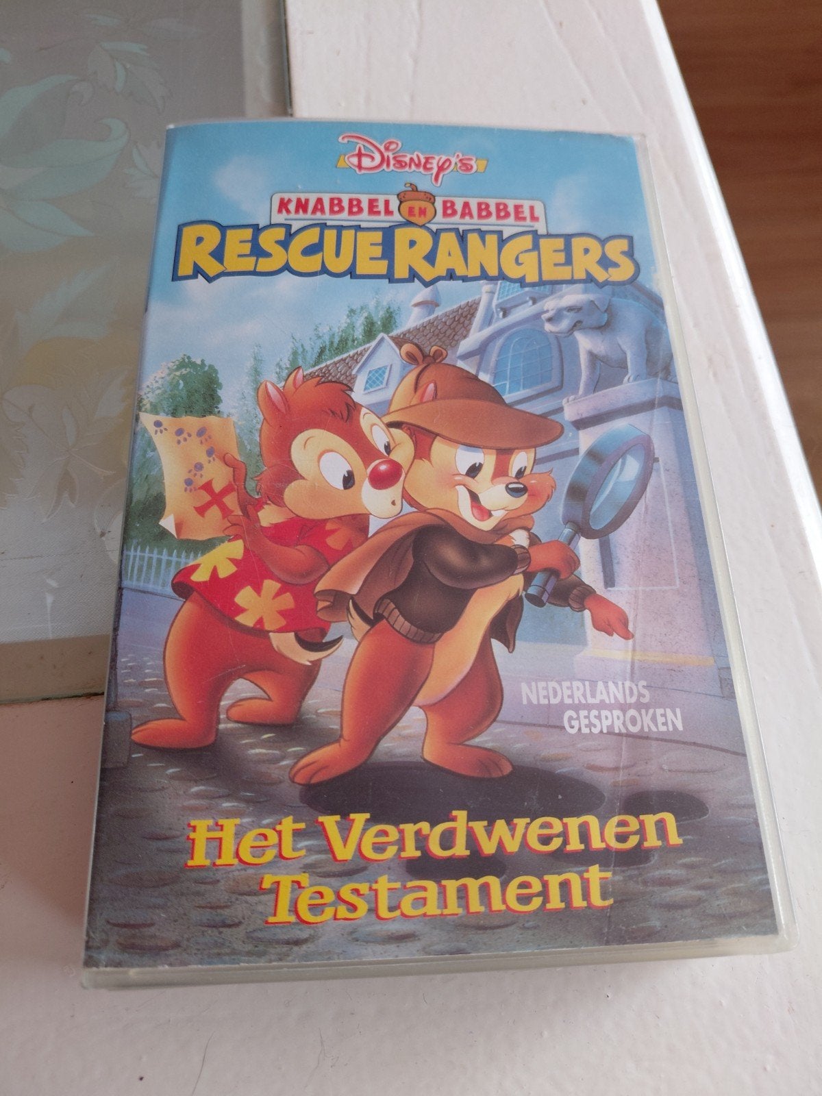 Rescue Rangers Knabbel babbel verdwenen testament vhs, Alle leeftijden, Ophalen of Verzenden, Gebruikt, Overige typen