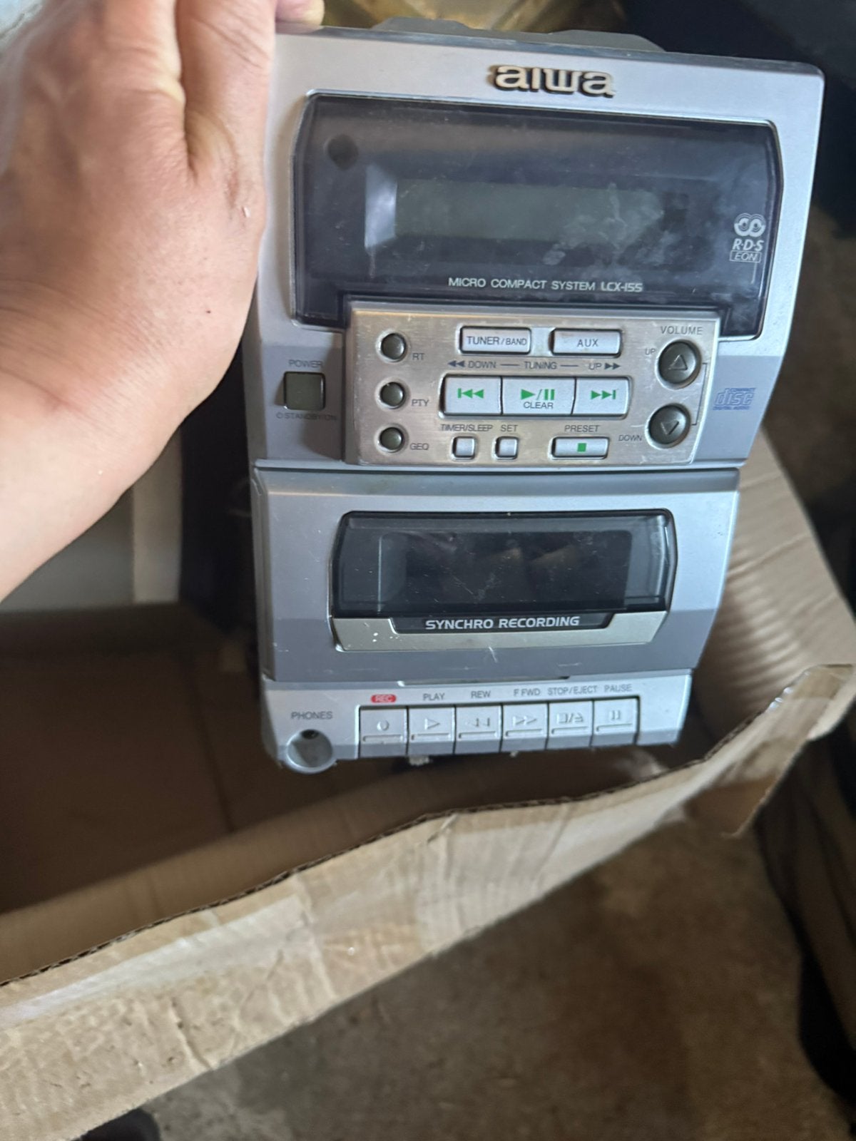 Radio cassette, Ophalen of Verzenden, Zo goed als nieuw