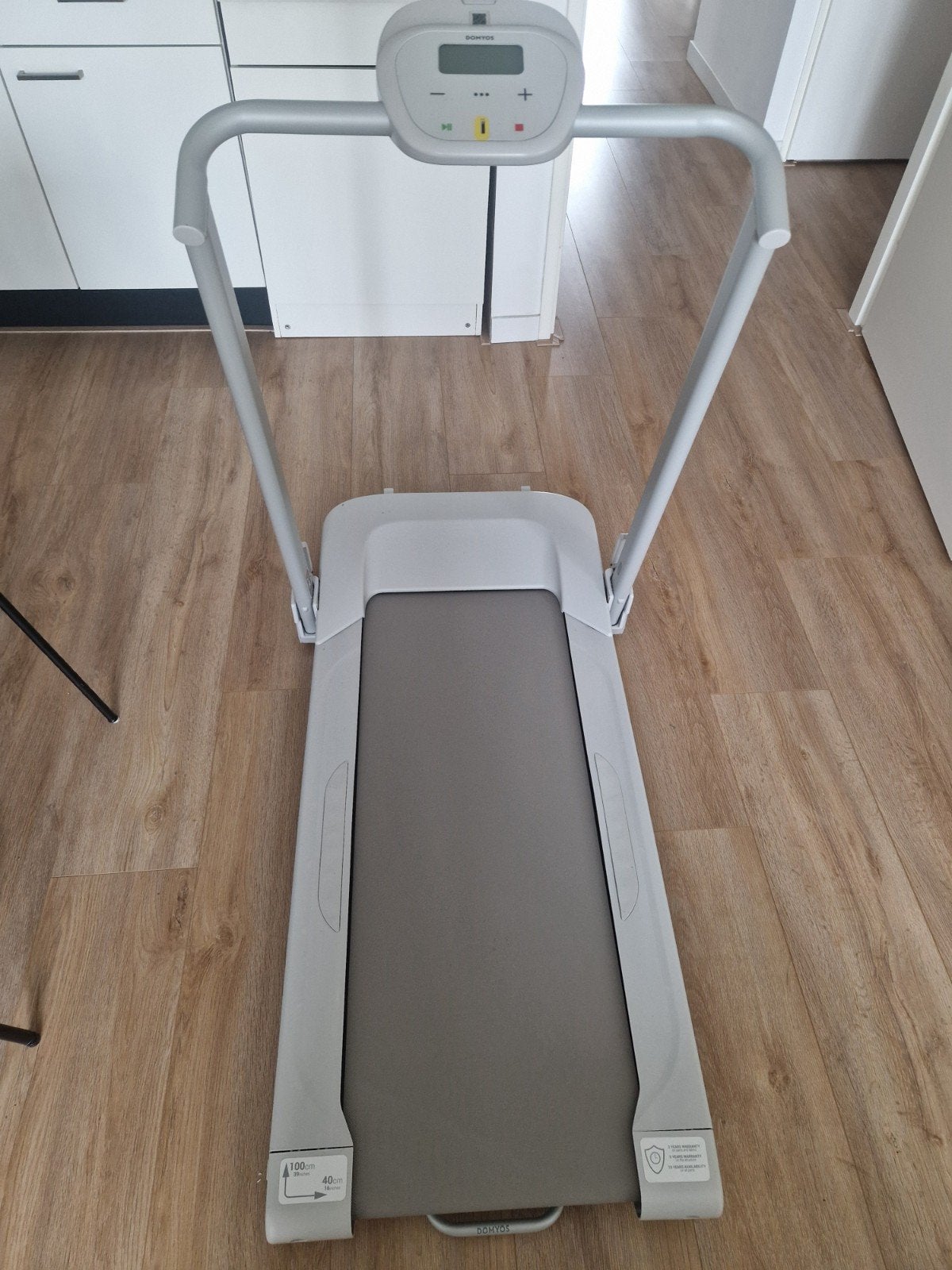 Loopband  Compact en Opvouwbaar, Ophalen, Zo goed als nieuw, Metaal, Loopband