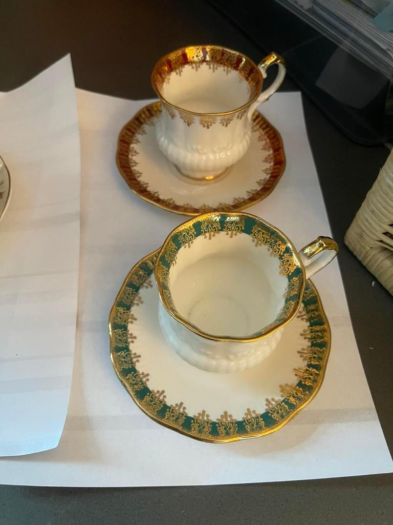 Diverse teacups, Ophalen of Verzenden