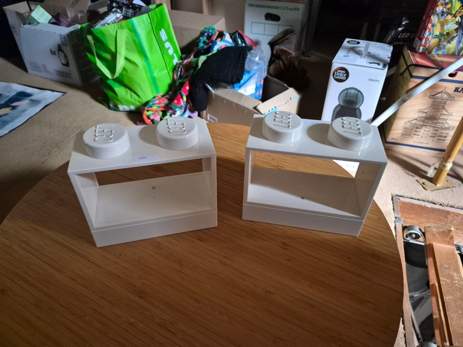 Leuke Lego lampen voor kinderkamer, Wit, Overige merken, Gebruikt, Kunststof