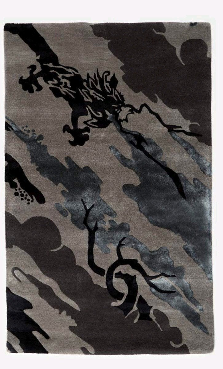 Maharishi Andy Warholl 2159 DPM Bonsai Forest Rug Small, 100 tot 150 cm, Nieuw, Rechthoekig, 50 tot 100 cm