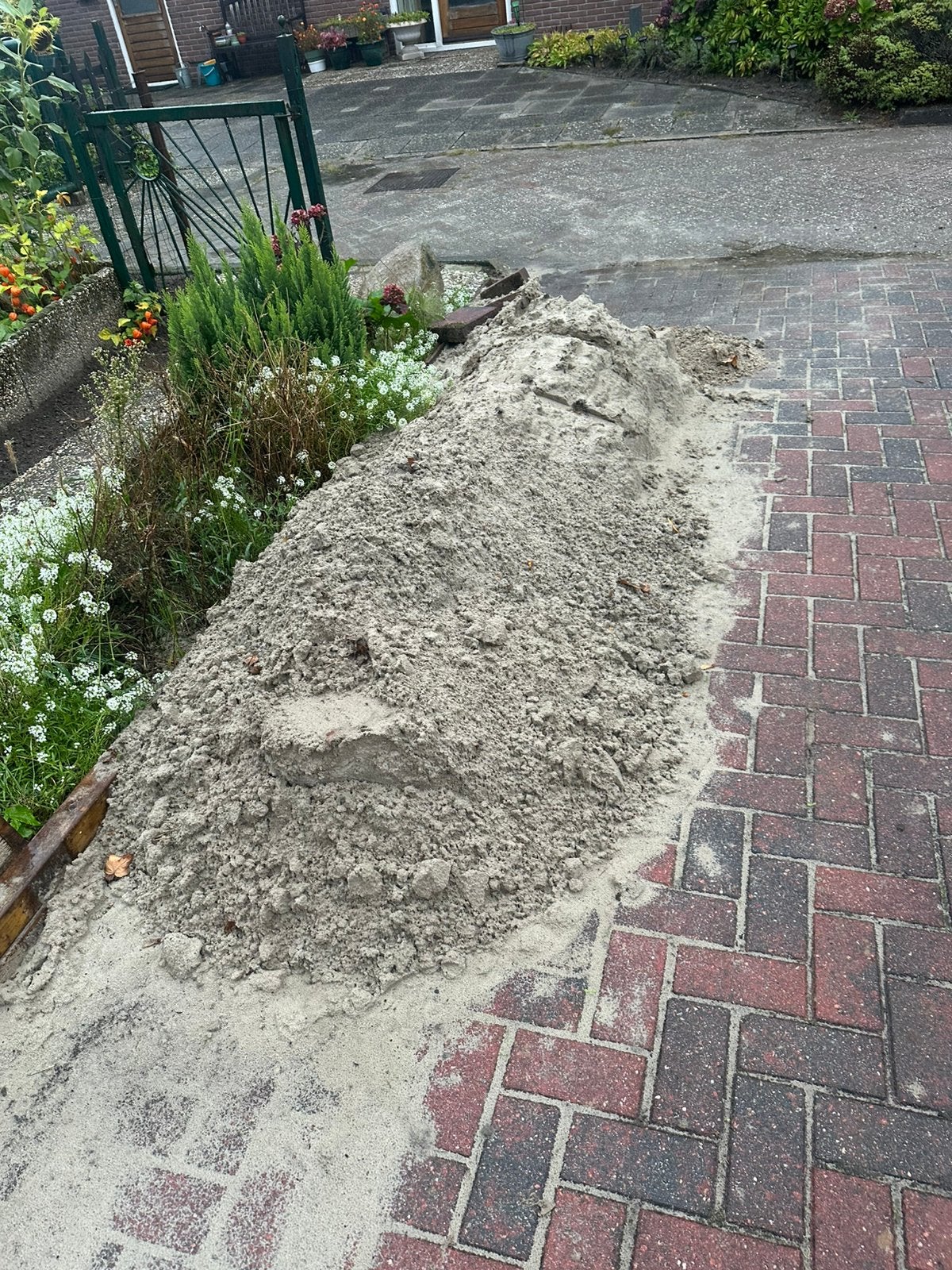 Geel zand gratis, Tuin en Terras, Ophalen, Ophoogzand