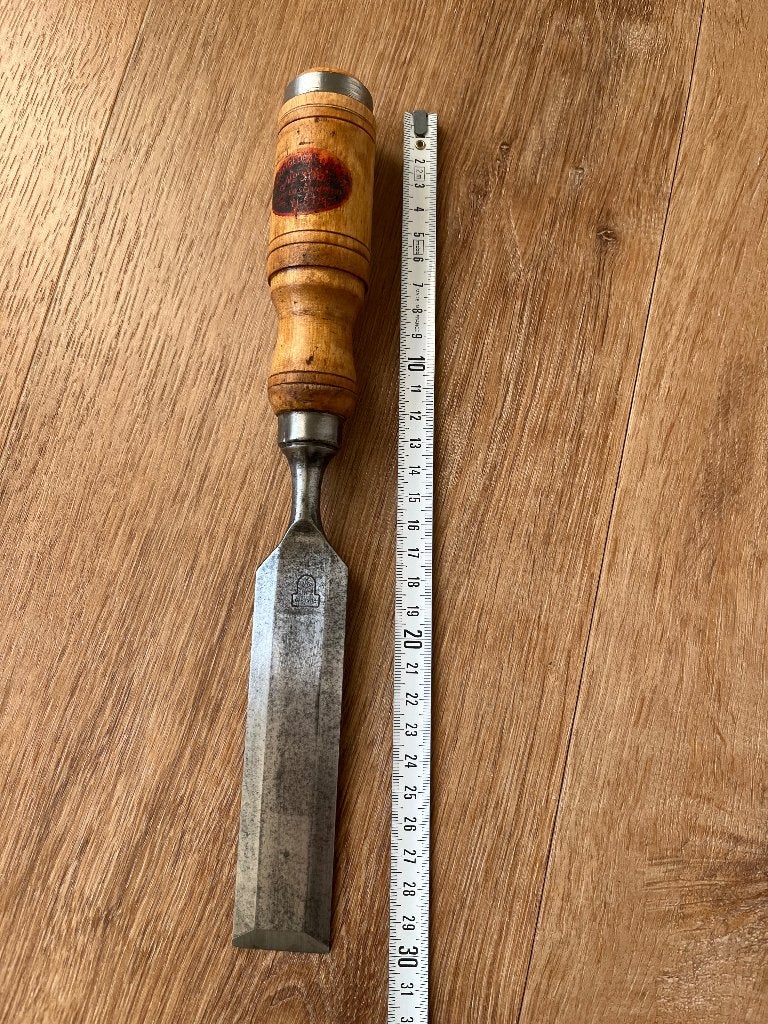 NOOITGEDAGT Houtbeitel Steekbeitel 32 mm, Ophalen of Verzenden