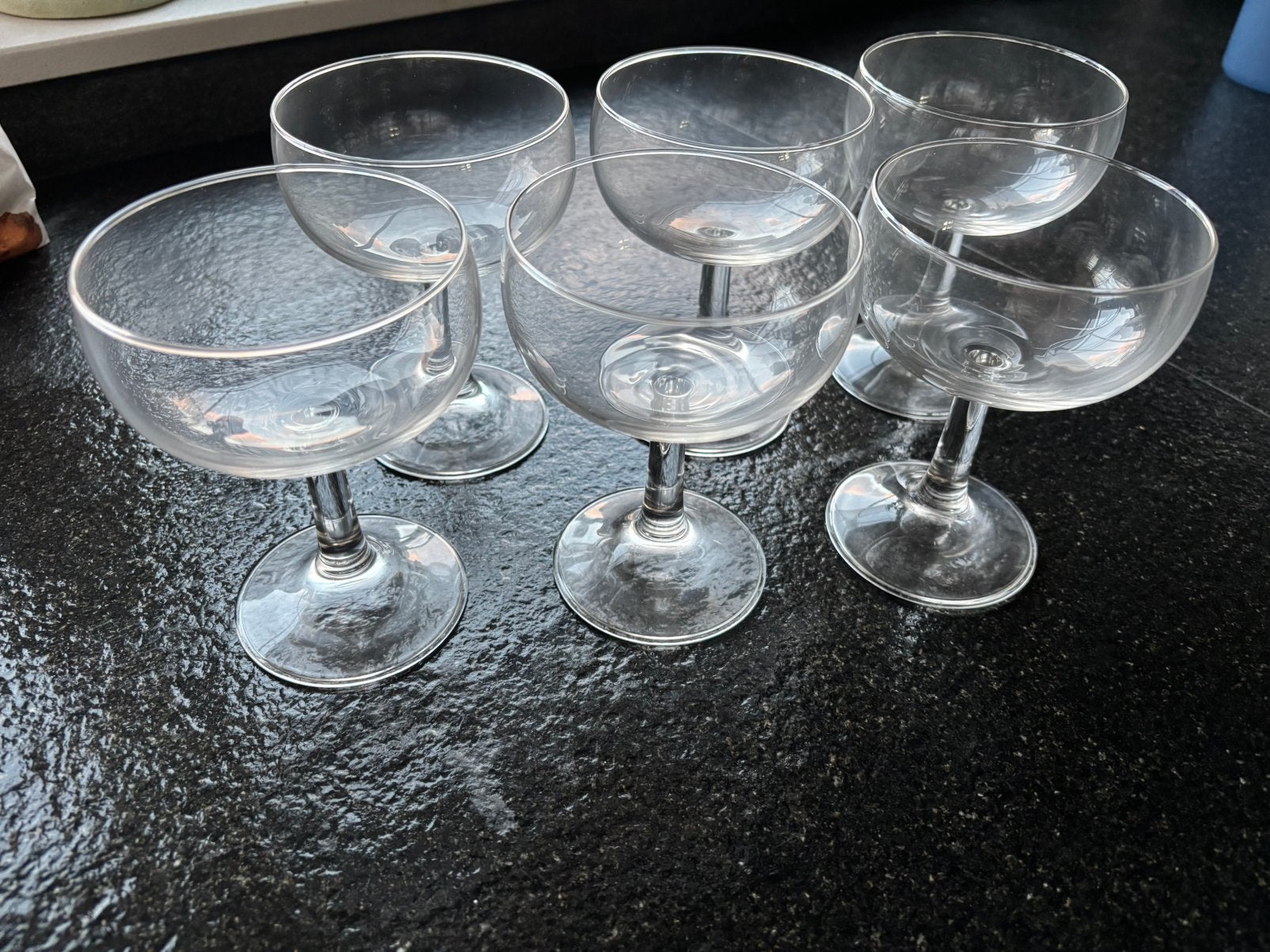 6 st cocktail glazen, Ophalen of Verzenden, Zo goed als nieuw, Overige typen