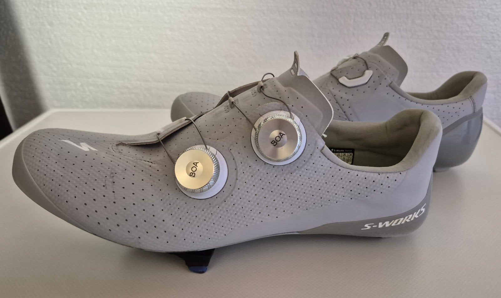 Specialized S-Works Torch fietsschoenen lichtgrijs mt 43, Gebruikt, Dames, Schoenen, Overige maten