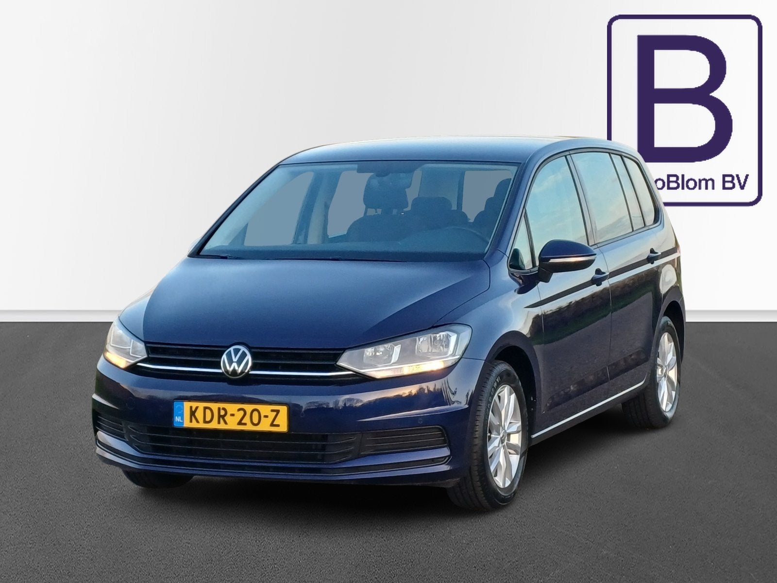Volkswagen Touran 1.5 TSI Comfortline /Clima/Cruise/Navi/Par, Auto's, Voorwielaandrijving, 4 cilinders, 150 pk, Blauw