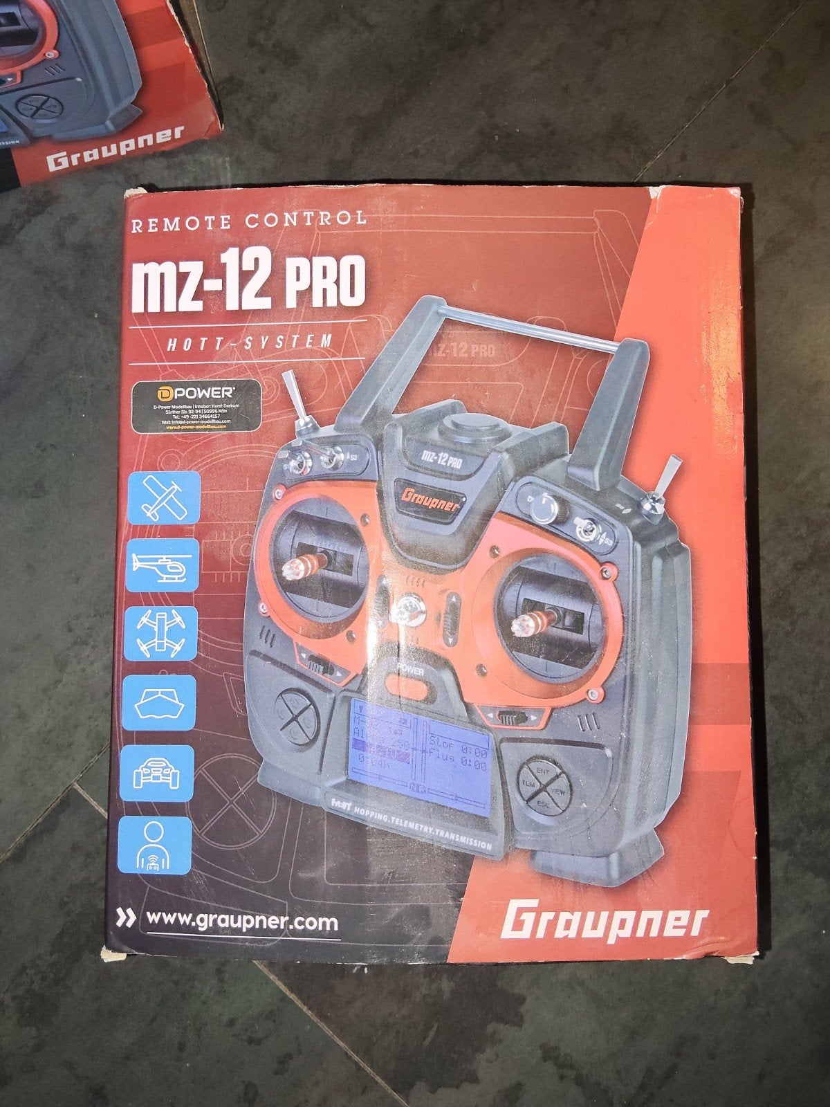 Graupner MZ-12 PRO HOTT-SYSTEEM afstandsbediening, Hobby en Vrije tijd, Ophalen of Verzenden, Nieuw