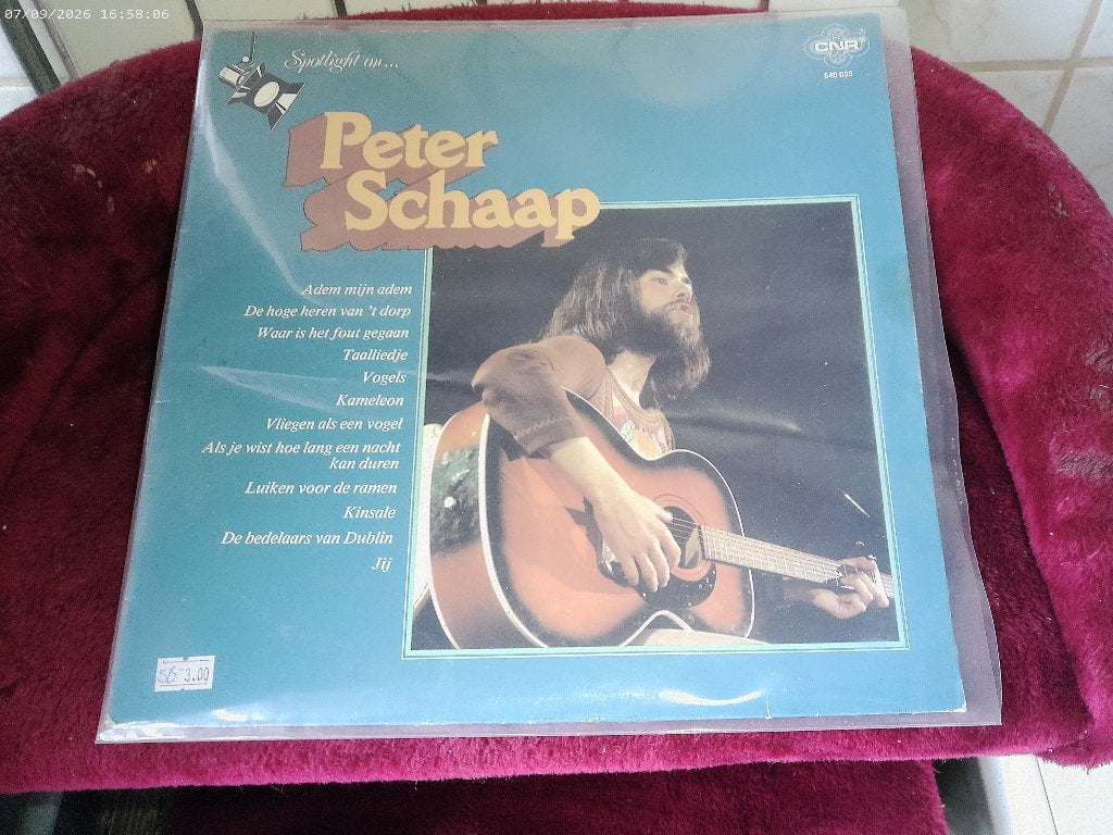 LP Spotlight on Peter Schaap, LP, Gebruikt, Ophalen of Verzenden, Levenslied of Smartlap