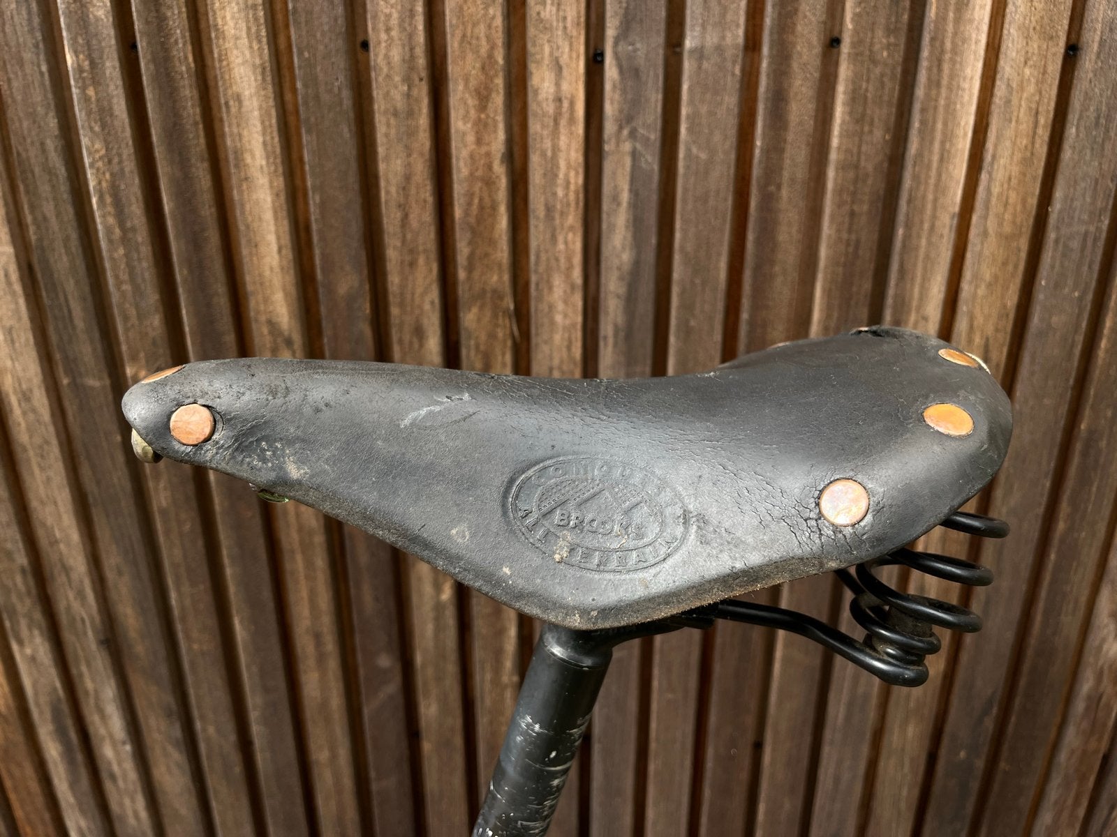 Brooks Conquest All Terrain fietszadel, Fietsen en Brommers, Gebruikt, Leer, Ophalen of Verzenden, Zadel