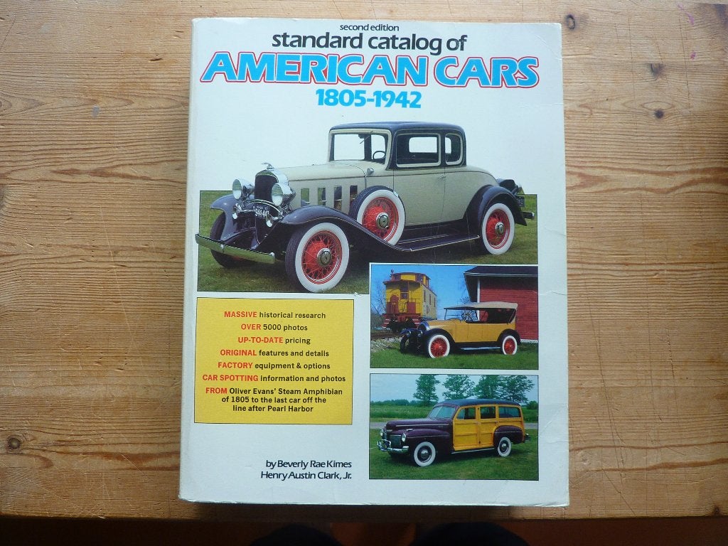 Standard Catalog of American Cars 1805-1942 , Gelezen, Beverly Rae Kymes / Henry Austin Clark , Algemeen, Ophalen of Verzenden