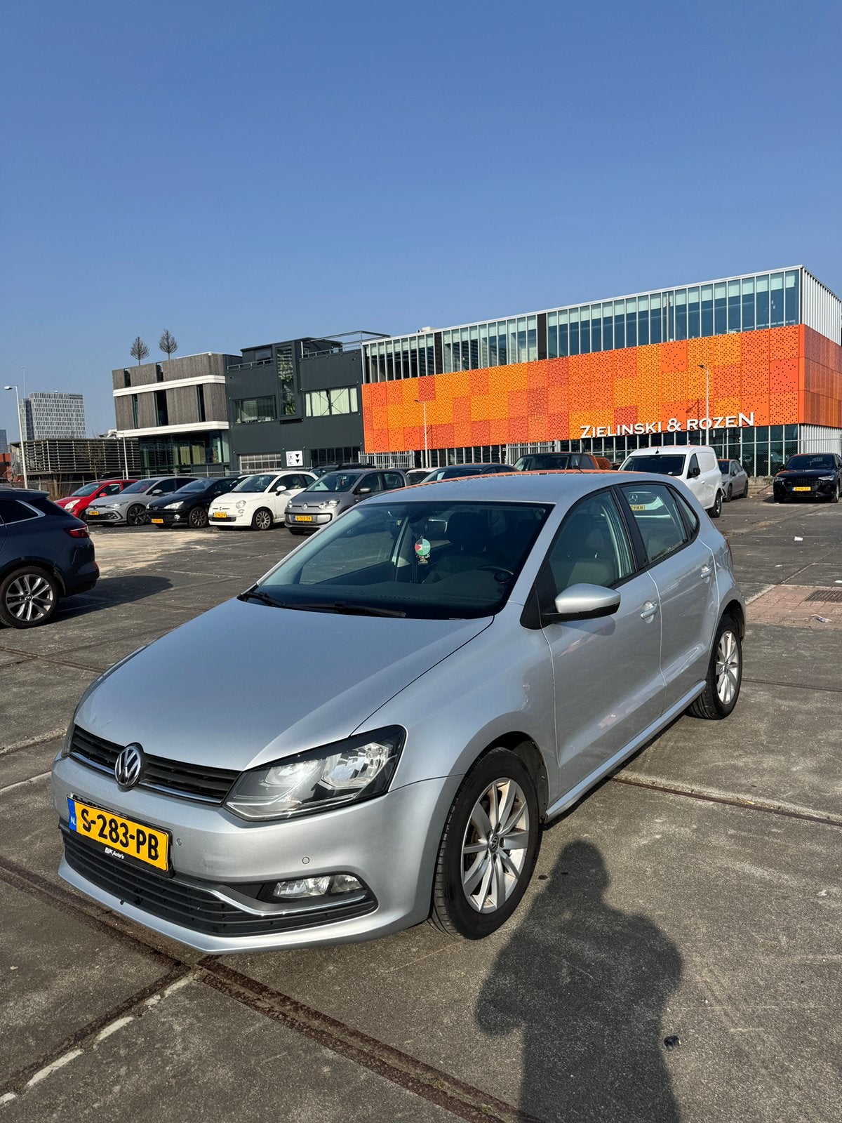 Volkswagen Polo 1.2 TSI 66KW 2014 Grijs, Euro 5, 40 €/maand, Beige, 4 cilinders