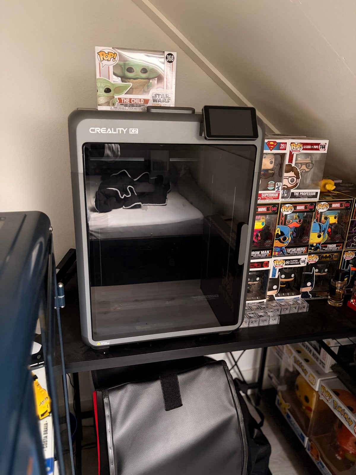 Creality K2 3D-printer - Reset nodig, inclusief filament, Ophalen, Zo goed als nieuw, Filament