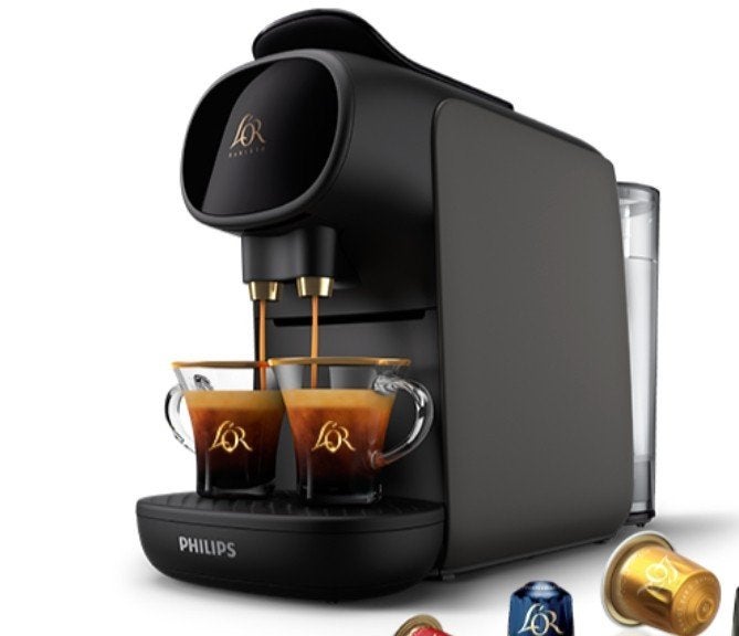 Philips L'OR Barista Koffiemachine - Zwart, Koffiemachine, Ophalen of Verzenden, Zo goed als nieuw, 2 tot 4 kopjes