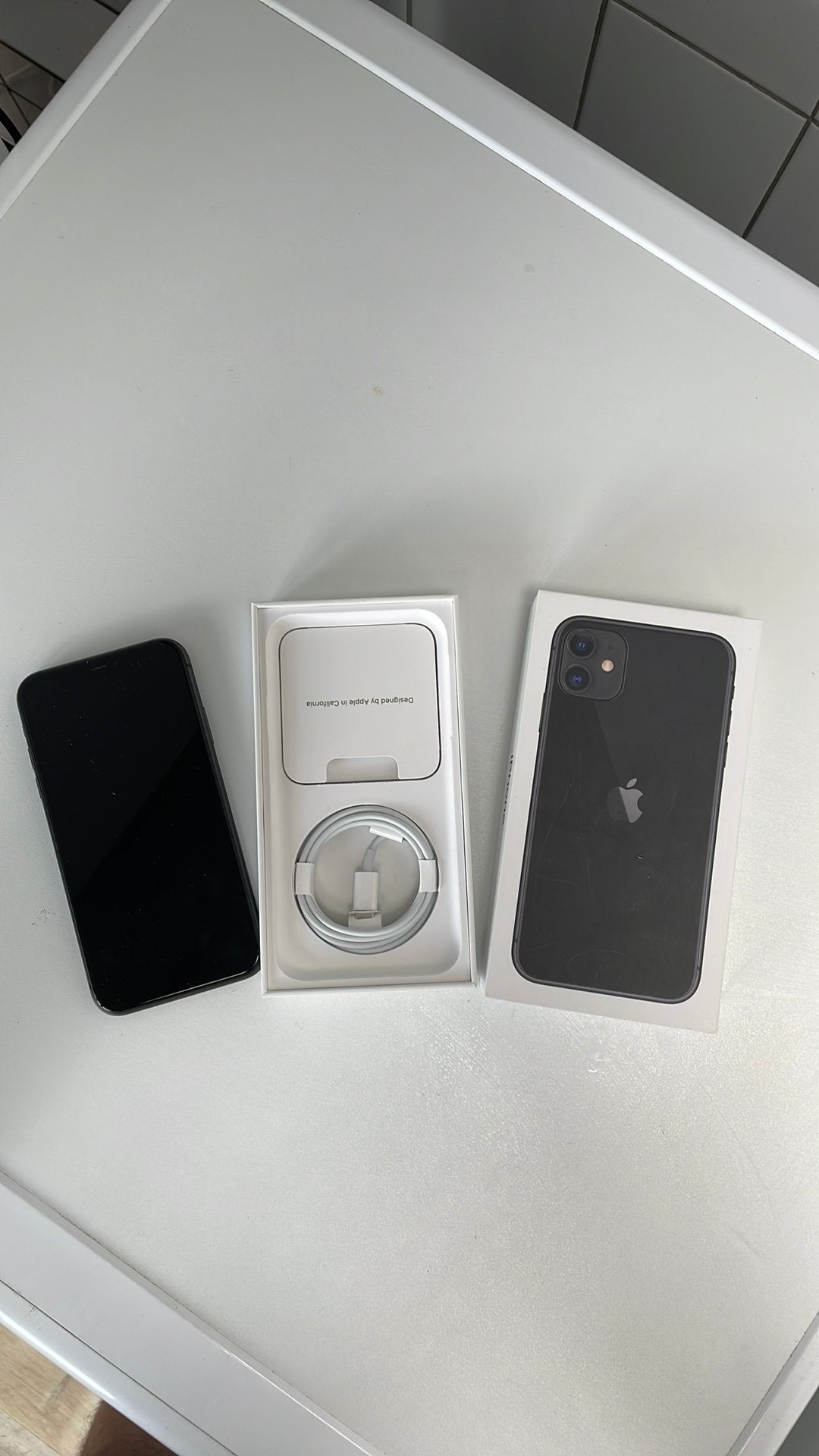 Apple iPhone 11 Zwart 64GB - Goede staat, 77% batterij, Telecommunicatie, Ophalen, Zwart, 77 %, IPhone 11