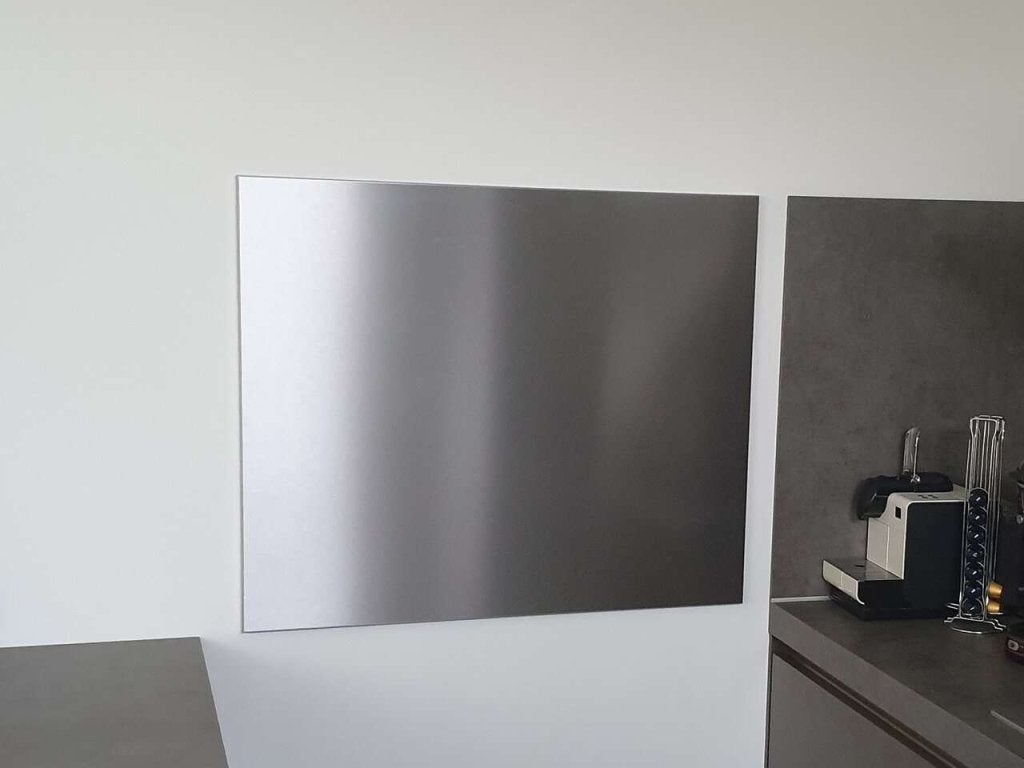 RVS Magneetbord 120x90 cm, Niet ingevuld, Niet ingevuld, Nieuw, Ophalen of Verzenden