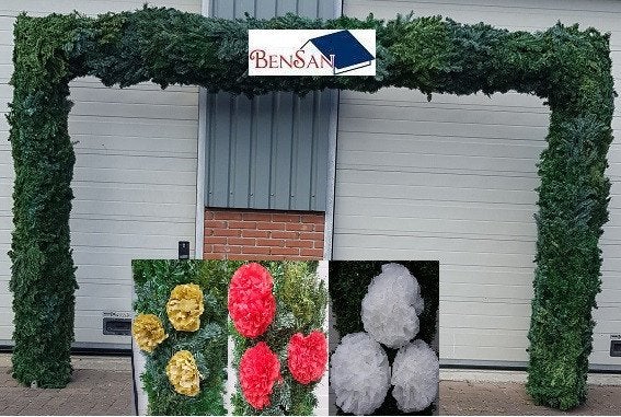 huwelijksboog jubileumboog welkom boog 4.10 mtr bensan enter, Ophalen, Zo goed als nieuw, Overige