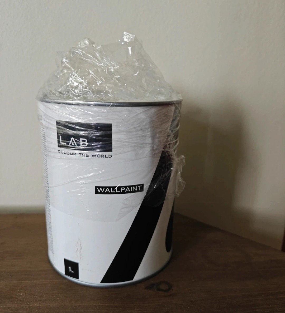LAB Wallpaint Fez no. 288 - 1 liter (ongeopend), Beige, Nieuw, Ophalen of Verzenden, Verf
