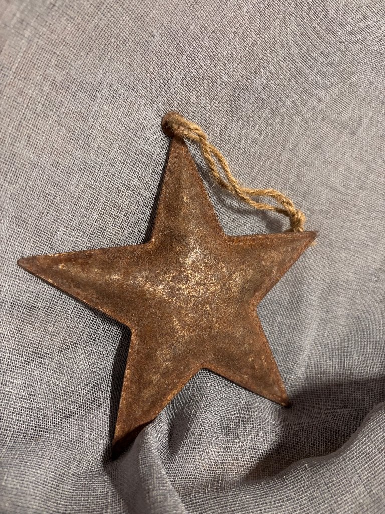 Hanger - roest - ster, Diversen, Kerst, Ophalen of Verzenden