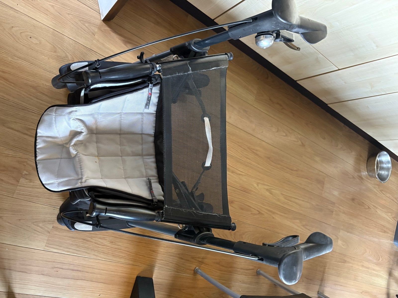 Te koop gebruikte rollator opvouwbaar, Ophalen, Opvouwbaar, Gebruikt