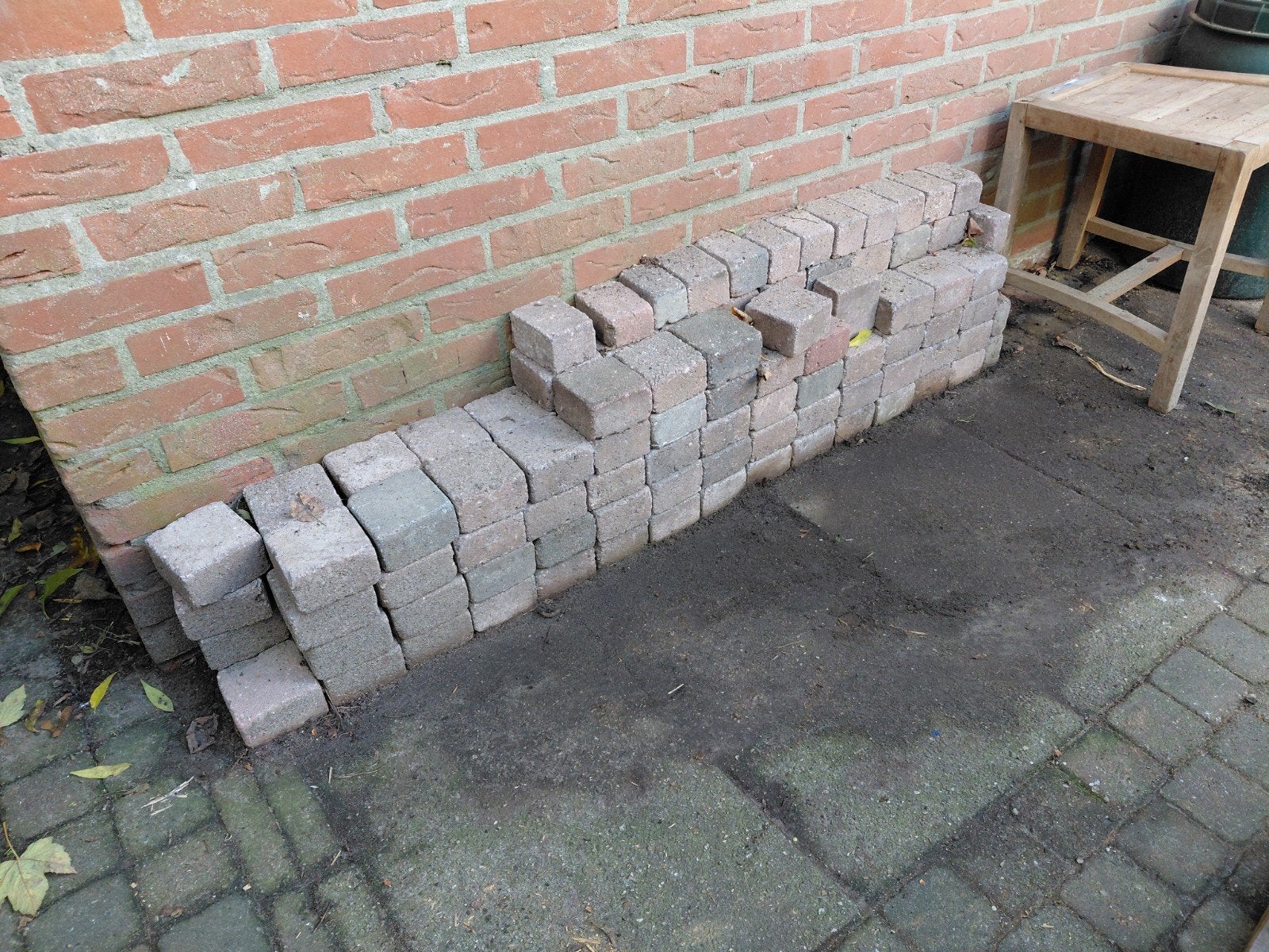straatstenen 10 x 10 cm, Ophalen, Beton, Klinkers