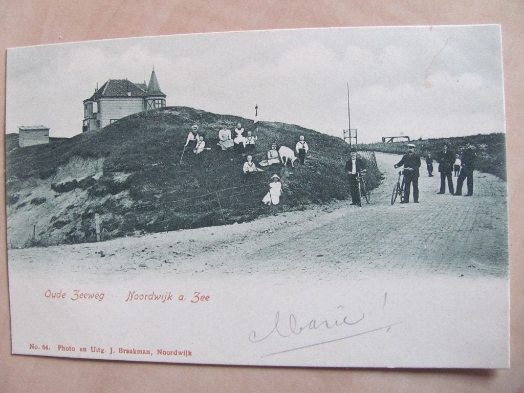 Noordwijk 1902 Oude Zeeweg, Ophalen of Verzenden, Voor 1920, Gelopen, Zuid-Holland
