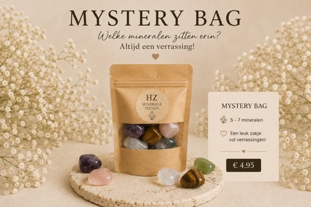 HZ Mystery Box A Mineralen - Altijd een verrassing!, Sieraden, Tassen en Uiterlijk, Ophalen of Verzenden, Nieuw