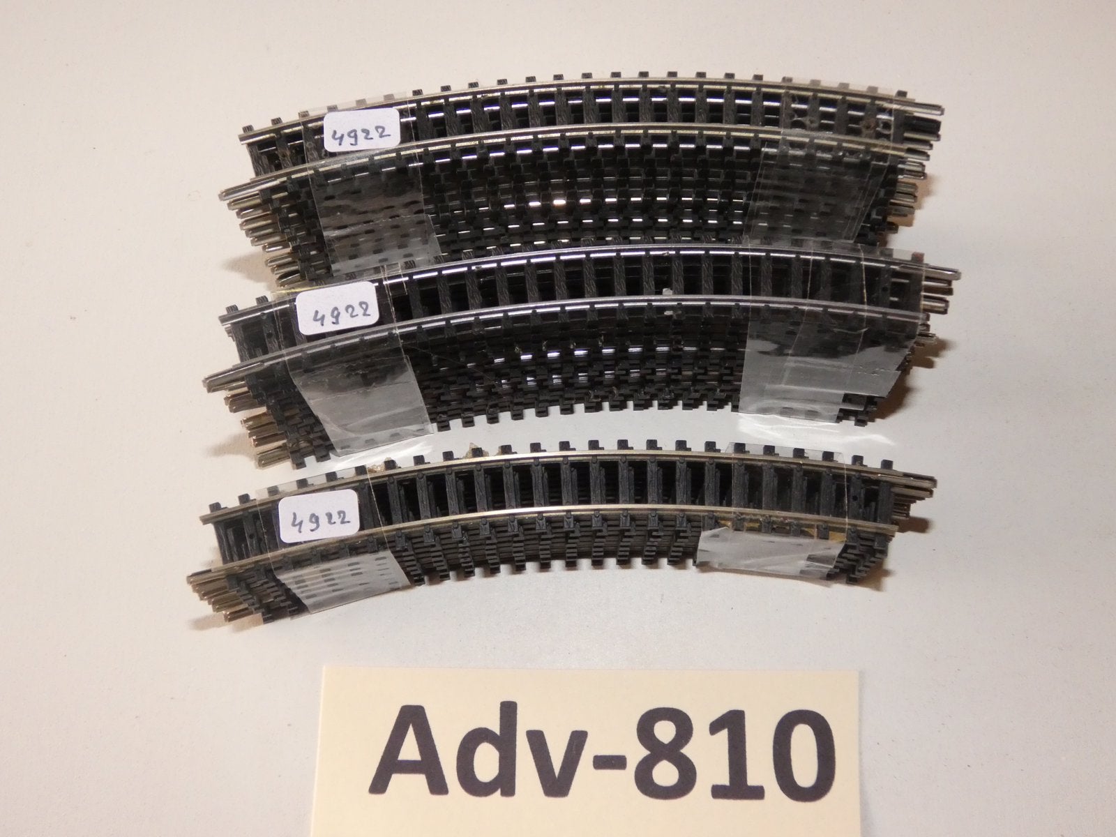 Adv-810 N Spoor Gebogen Rails 14922 Minitrix, Gebruikt, Gelijkstroom, Trix, Rails