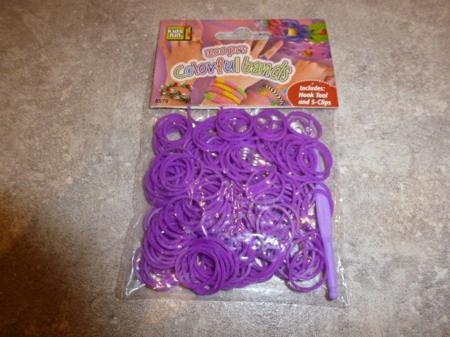 NIEUW 200 licht paarse loom bandjes 5 zakjes voor 8,00, Ophalen of Verzenden, Nieuw