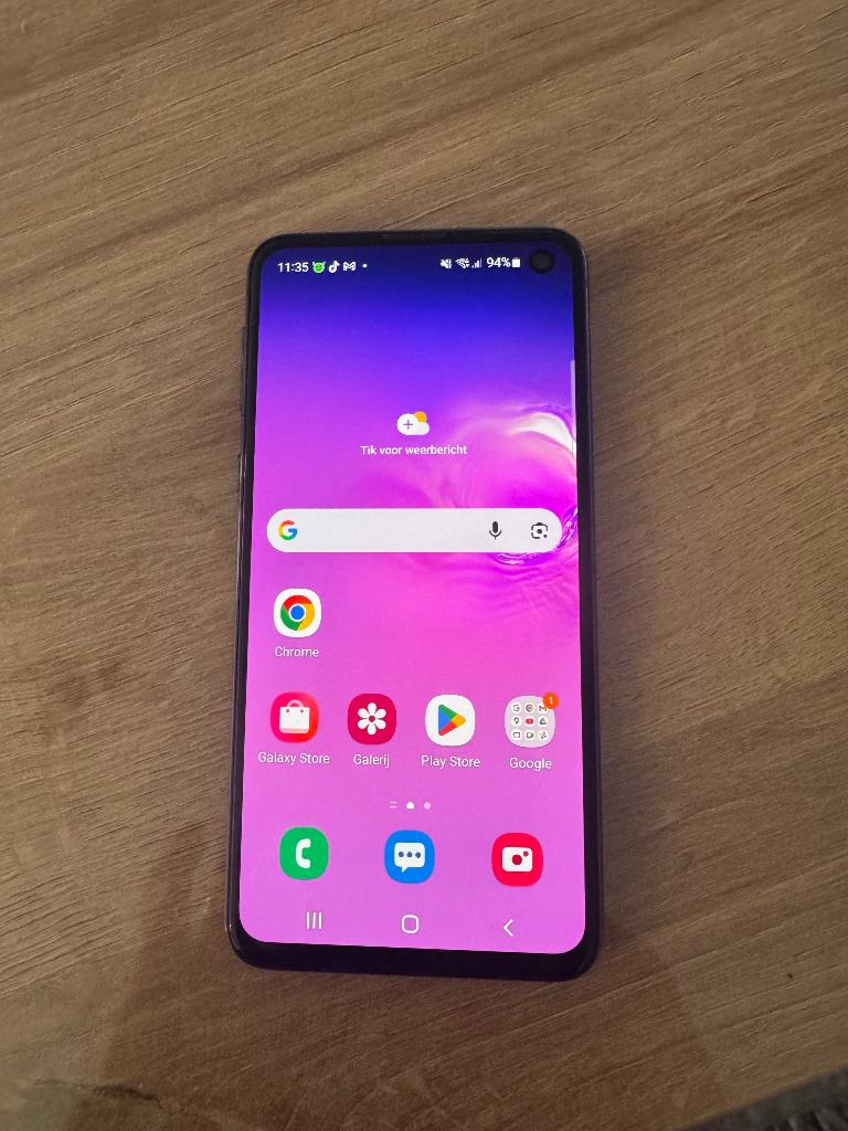Samsung galaxy S10E, 128 GB, Ophalen, Zwart, Galaxy S10