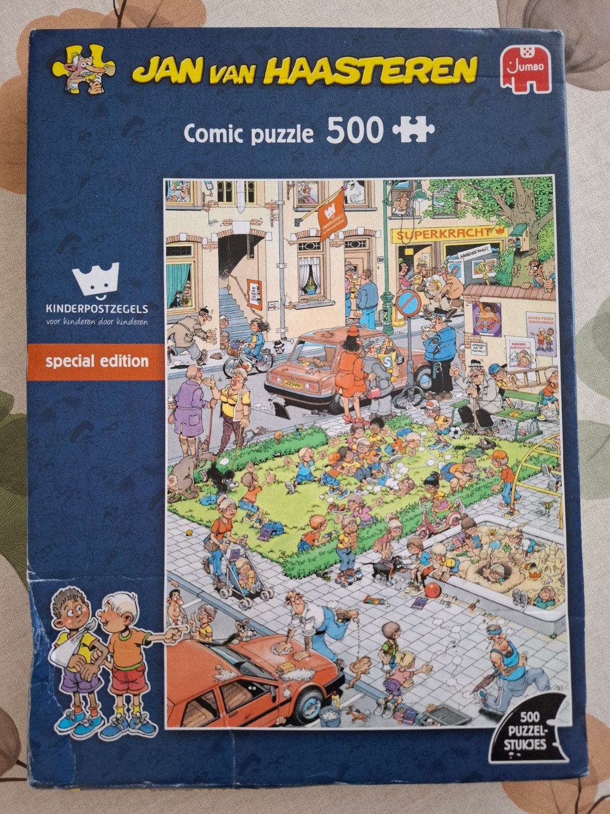 van Haasteren puzzel Kinderpostzegels 500 stukjes - nieuw, Ophalen of Verzenden, 500 t/m 1500 stukjes, Nieuw, Legpuzzel