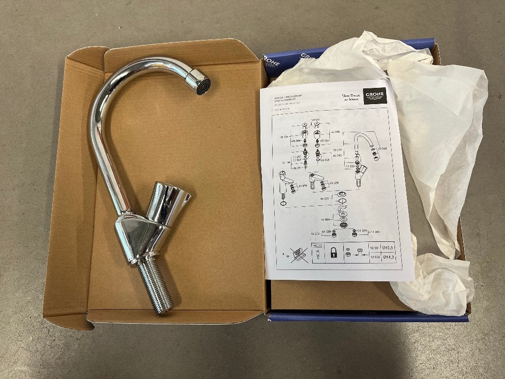 Grohe Costa L mengkraan, Ophalen, Nieuw, Chroom, Kraan
