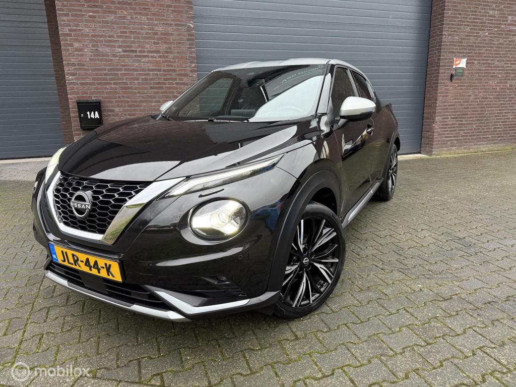 Nissan Juke 1.0 DIG-T N-Connecta N-DESIGN 2023, Voorwielaandrijving, Euro 6, Zwart, Bedrijf
