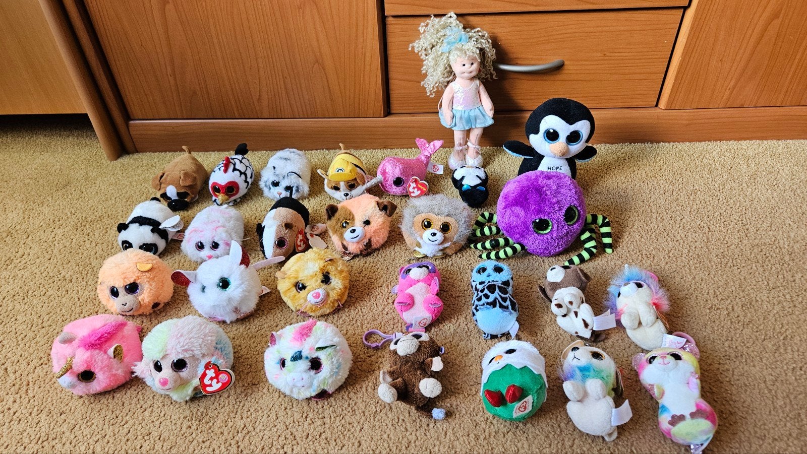Ty knuffels, Kinderen en Baby's, Speelgoed | Knuffels en Pluche, Ophalen of Verzenden, Zo goed als nieuw, Overige typen
